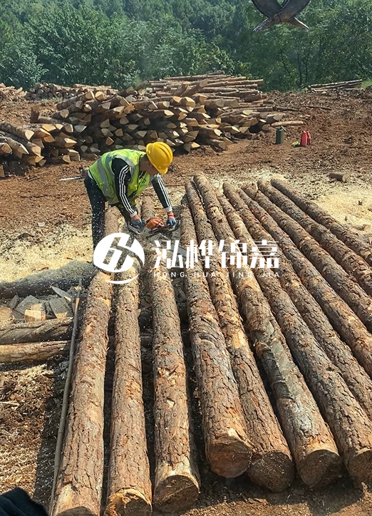 4米長松木樁防腐處理每根加多少錢？松木樁尾徑8cm的價格多少？