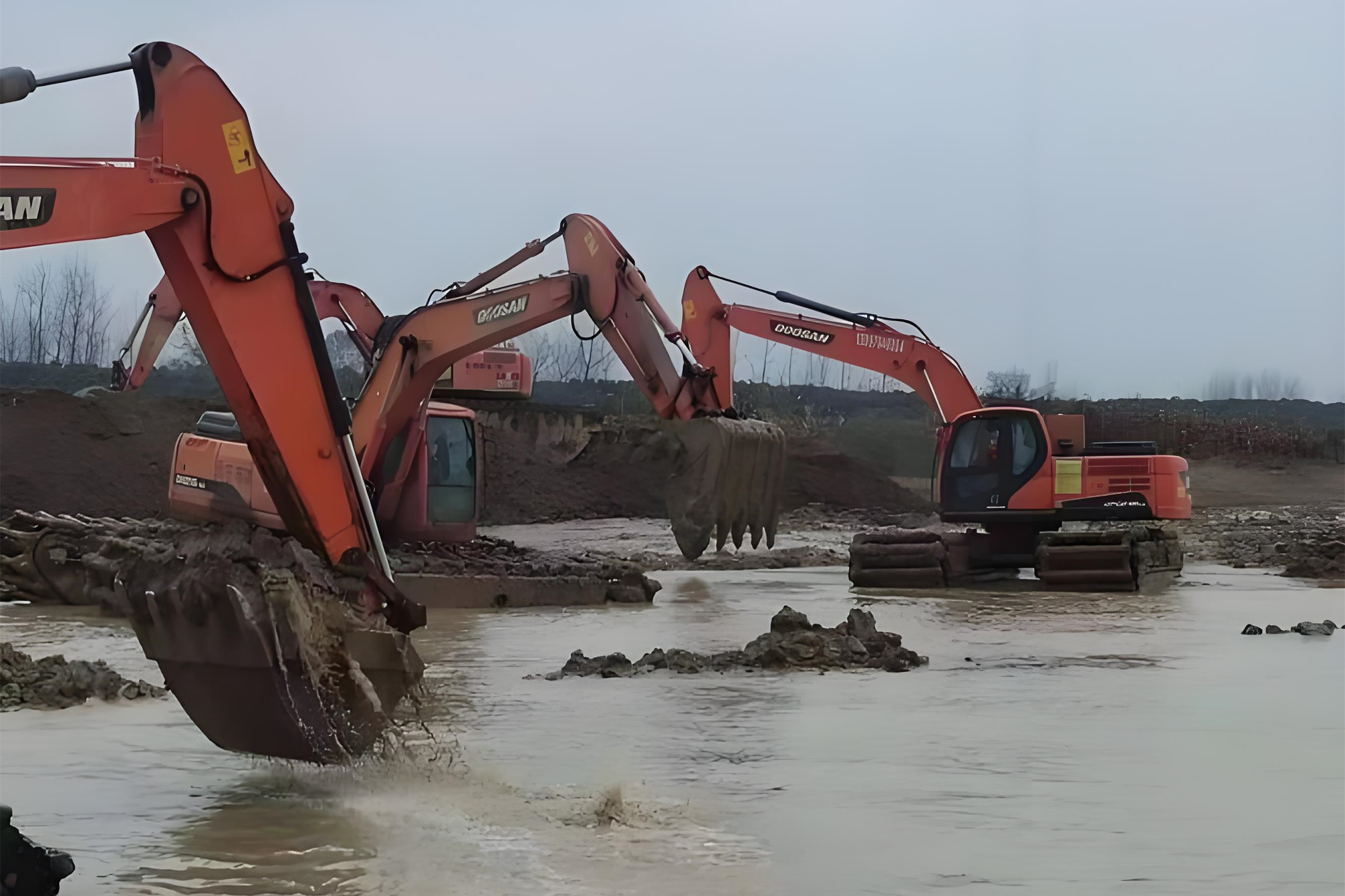上海徐匯區(qū)挖機清淤施工隊-挖機清淤的常見故障有哪些？