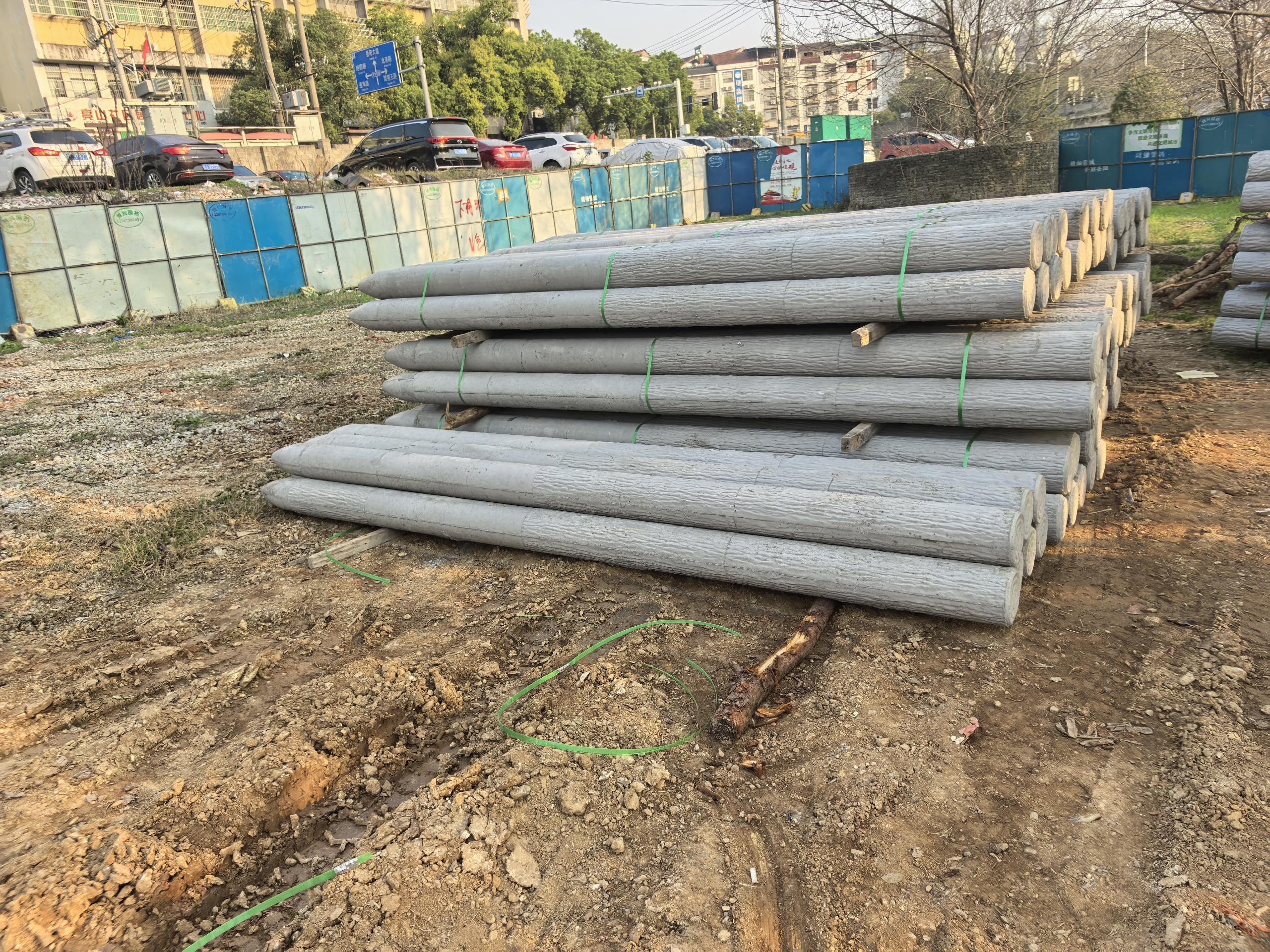 水泥樁批發(fā)廠家泓樺錦嘉-水泥樁打樁的施工流程是怎樣的？